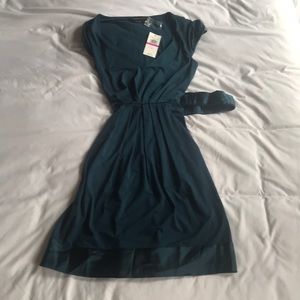 Teal BCBG MaxAzria dress
